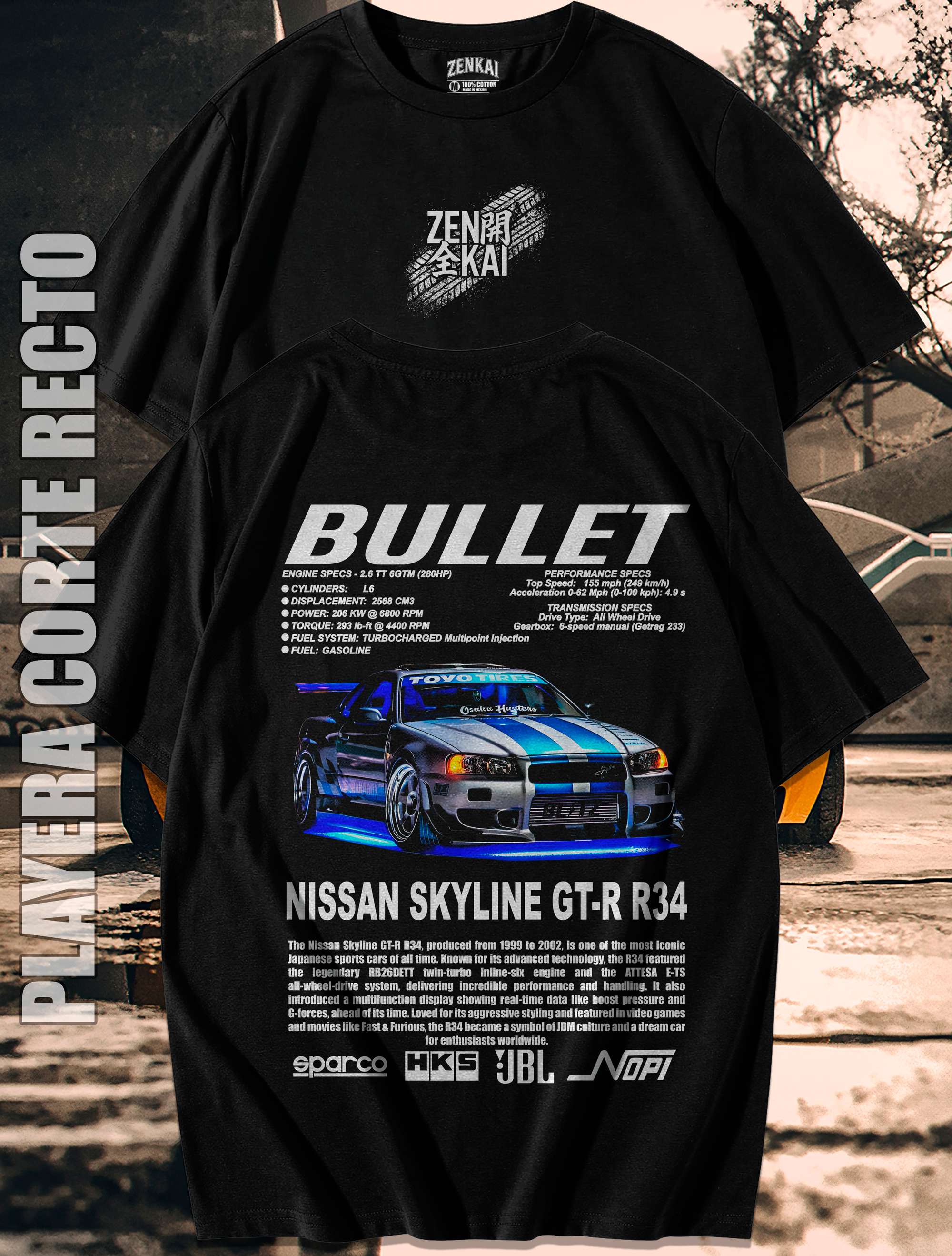 Nissan Skyline GTR34 "Bullet"